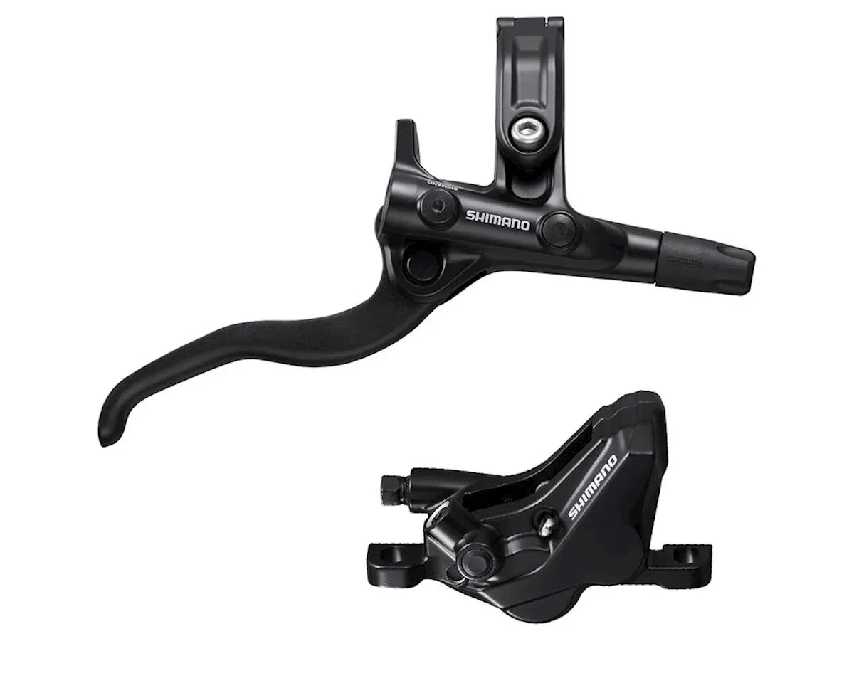 Shimano MT420 4-Piston Hydraulic Disc Brake Set (Black) (Metal Pad) (Post Mount) (Right) (Caliper Included)